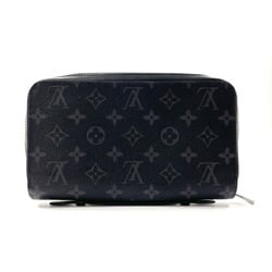 LOUIS VUITTON Louis Vuitton Zippy XL M61698 Long Wallet Monogram Eclipse Black Men's F4095822