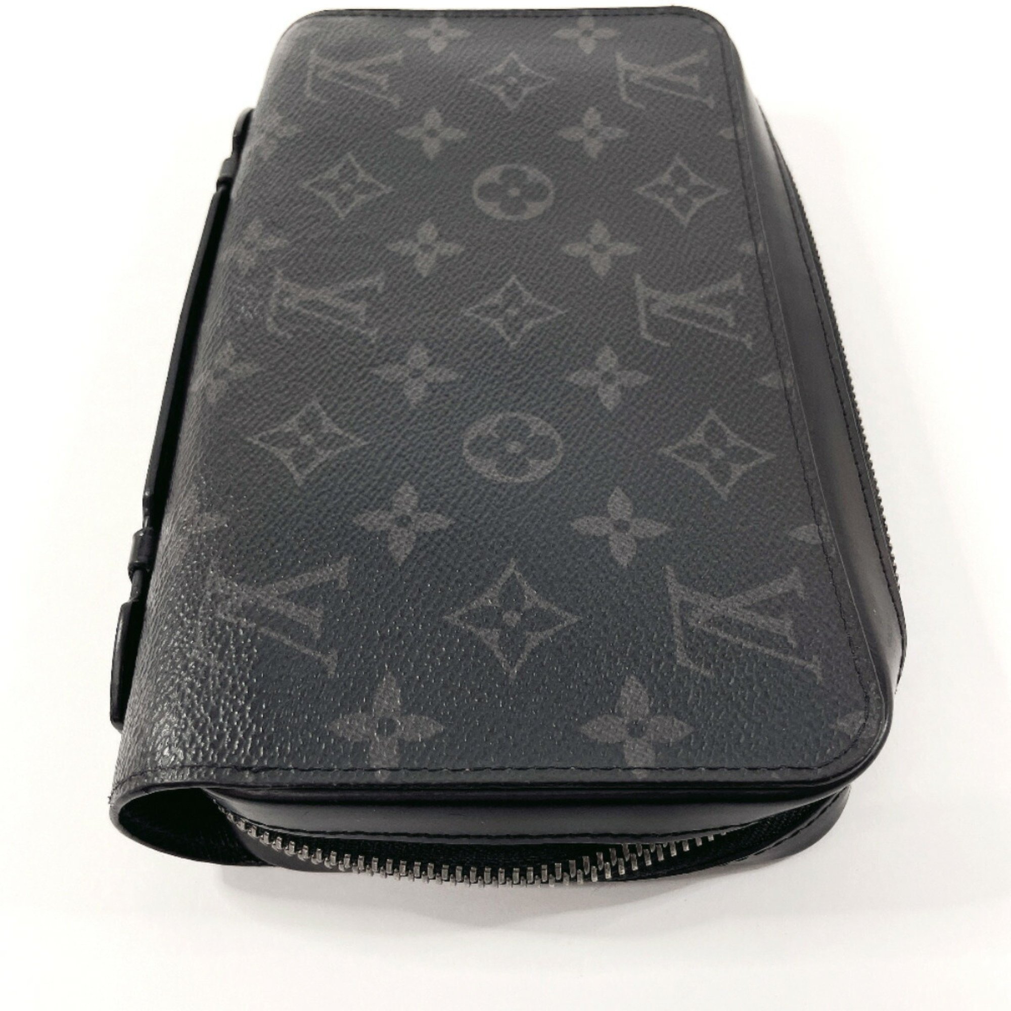 LOUIS VUITTON Louis Vuitton Zippy XL M61698 Long Wallet Monogram Eclipse Black Men's F4095822