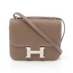 Hermes HERMES Constance Shoulder Bag Taurillon Clemence Women's Brown