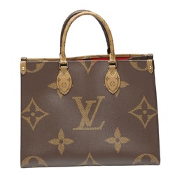 Louis Vuitton LOUIS VUITTON Bag Monogram On the Go MM Canvas M45321 Brown LV