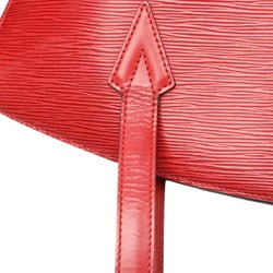 Louis Vuitton LOUIS VUITTON Tote Bag Shoulder Epi Saint Jacques Leather M52337 Red LV