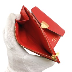 Louis Vuitton LOUIS VUITTON Tri-fold Wallet Portefeuille Pallas Compact Monogram Coin Purse Canvas M67478 Red LV