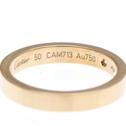 Cartier C De Cartier Wedding Ring B4086450 Pink Gold (18K) Fashion Diamond Band Ring Carat/0.03 Pink Gold