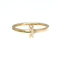 Tiffany T One Ring Pink Gold (18K) Fashion No Stone Band Ring Pink Gold