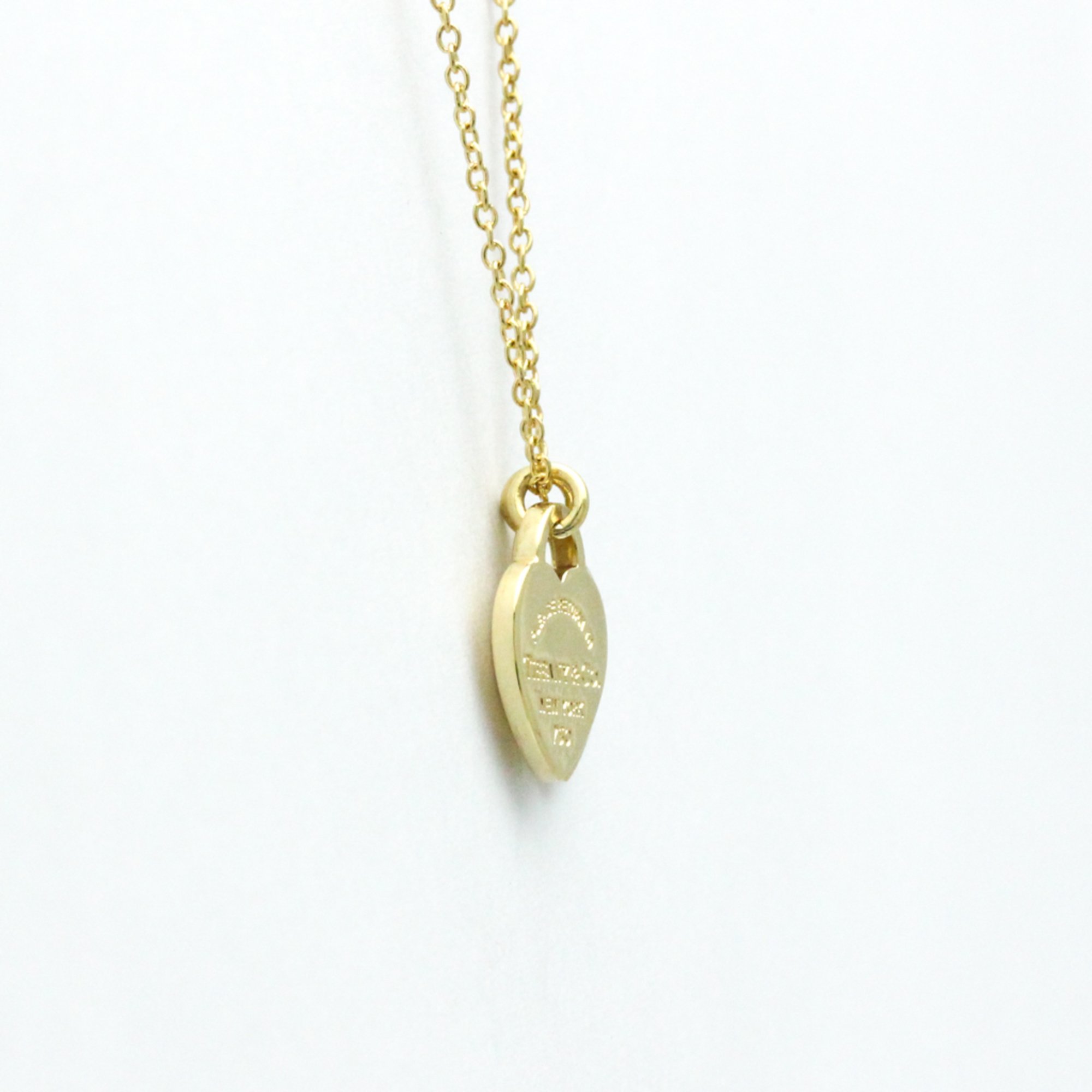 Tiffany Return To Tiffany Yellow Gold (18K) No Stone Men,Women Fashion Pendant Necklace (Gold)