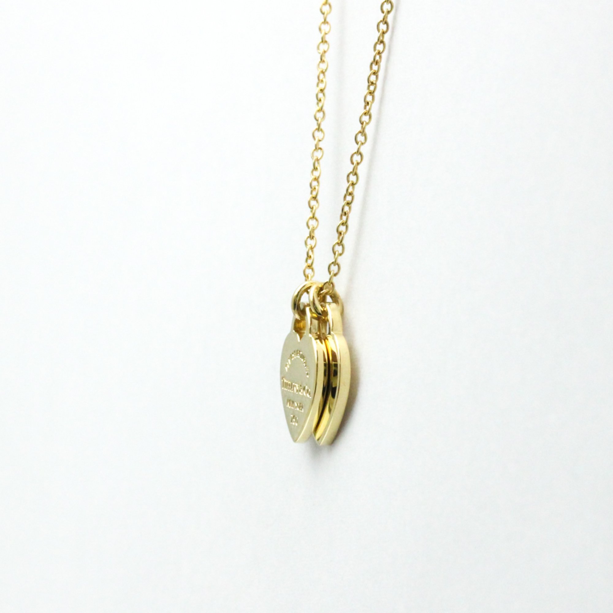 Tiffany Return To Tiffany Yellow Gold (18K) No Stone Men,Women Fashion Pendant Necklace (Gold)