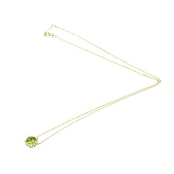 Tiffany Kiss Around Peridot Earrings Yellow Gold (18K) Peridot Men,Women Fashion Pendant Necklace (Yellow Gold)