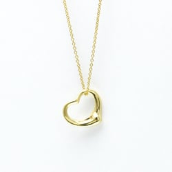 Tiffany Open Heart Yellow Gold (18K) No Stone Men,Women Fashion Pendant Necklace (Yellow Gold)