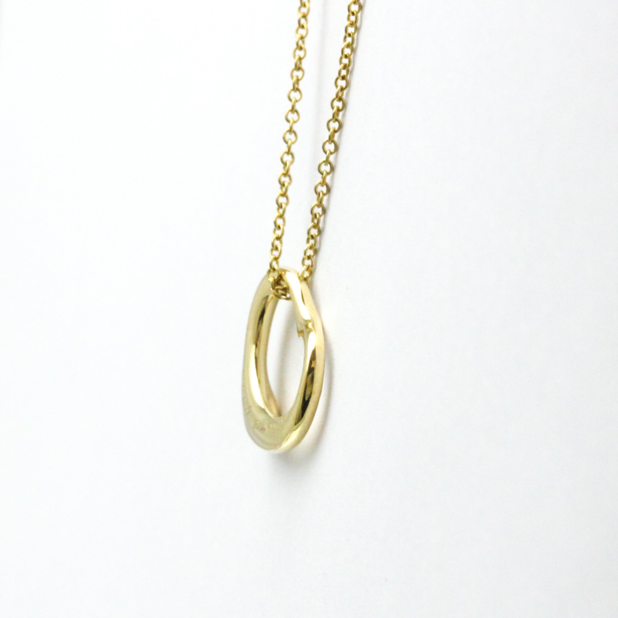 Tiffany Open Heart Yellow Gold (18K) No Stone Men,Women Fashion Pendant Necklace (Yellow Gold)