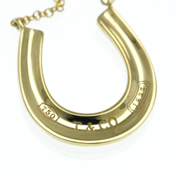 Tiffany Horseshoe Necklace Yellow Gold (18K) No Stone Men,Women Fashion Pendant Necklace (Gold)