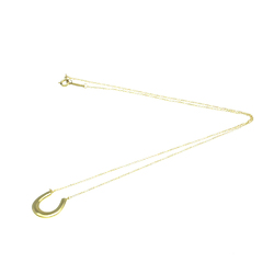 Tiffany Horseshoe Necklace Yellow Gold (18K) No Stone Men,Women Fashion Pendant Necklace (Gold)