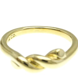 Tiffany Twisted Ring Yellow Gold (18K) Fashion No Stone Band Ring Gold