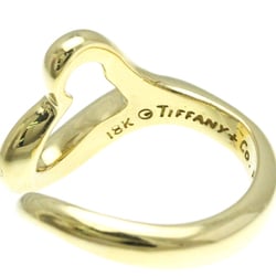 Tiffany Open Heart Yellow Gold (18K) Fashion No Stone Band Ring Gold