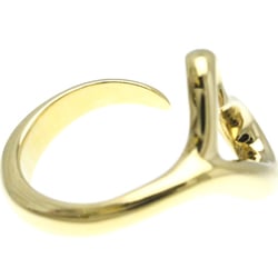 Tiffany Open Heart Yellow Gold (18K) Fashion No Stone Band Ring Gold