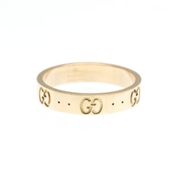 Gucci Icon Pink Gold (18K) Fashion No Stone Band Ring Pink Gold