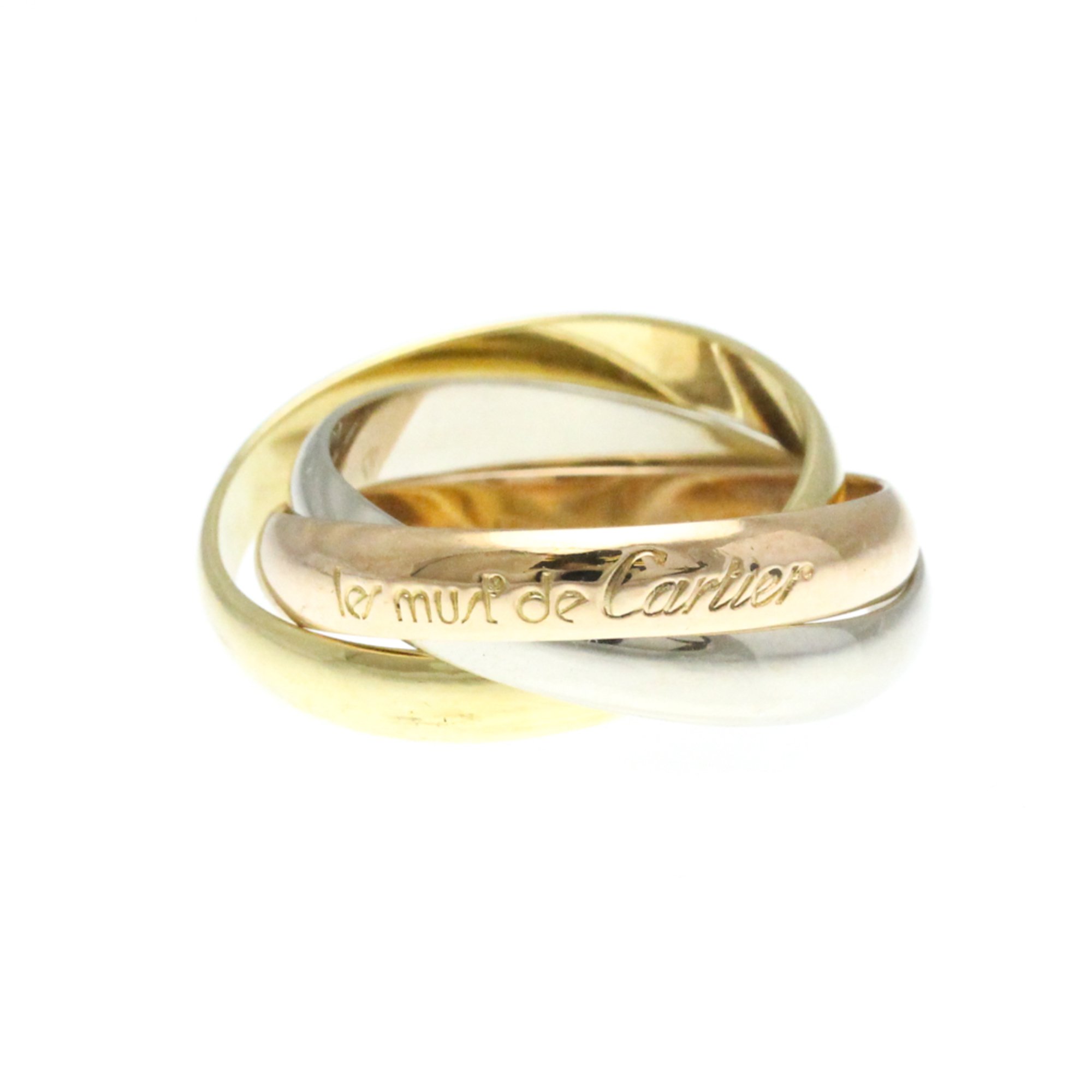 Cartier Trinity Pink Gold (18K),White Gold (18K),Yellow Gold (18K) Band Ring