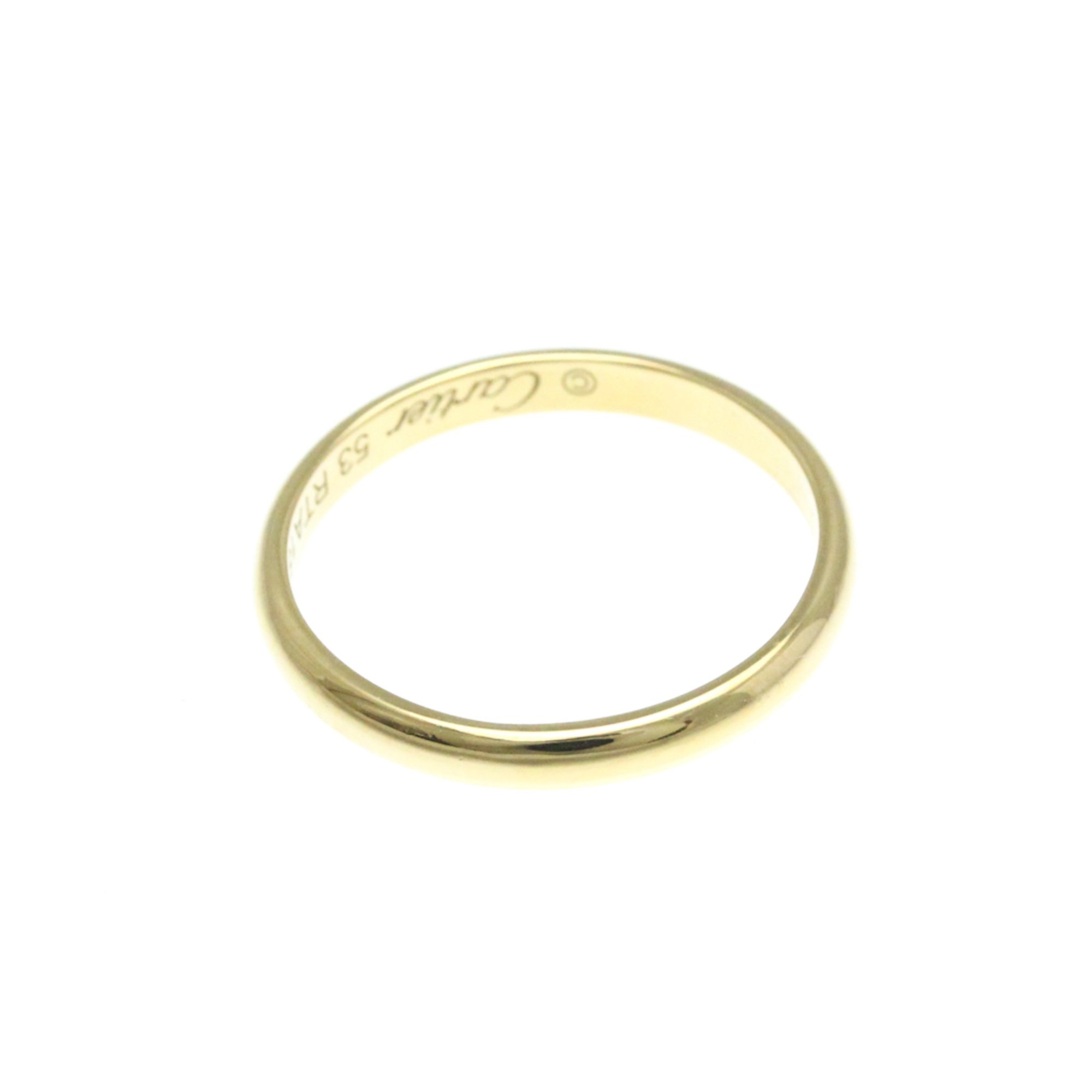 Cartier 1895 Wedding Ring Yellow Gold (18K) Fashion No Stone Band Ring Gold