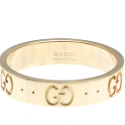 Gucci Icon Pink Gold (18K) Band Ring Pink Gold