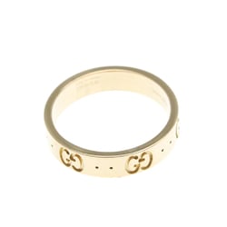 Gucci Icon Pink Gold (18K) Band Ring Pink Gold