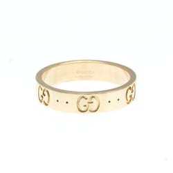 Gucci Icon Pink Gold (18K) Band Ring Pink Gold