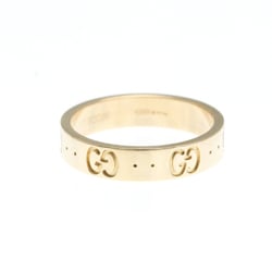 Gucci Icon Pink Gold (18K) Band Ring Pink Gold