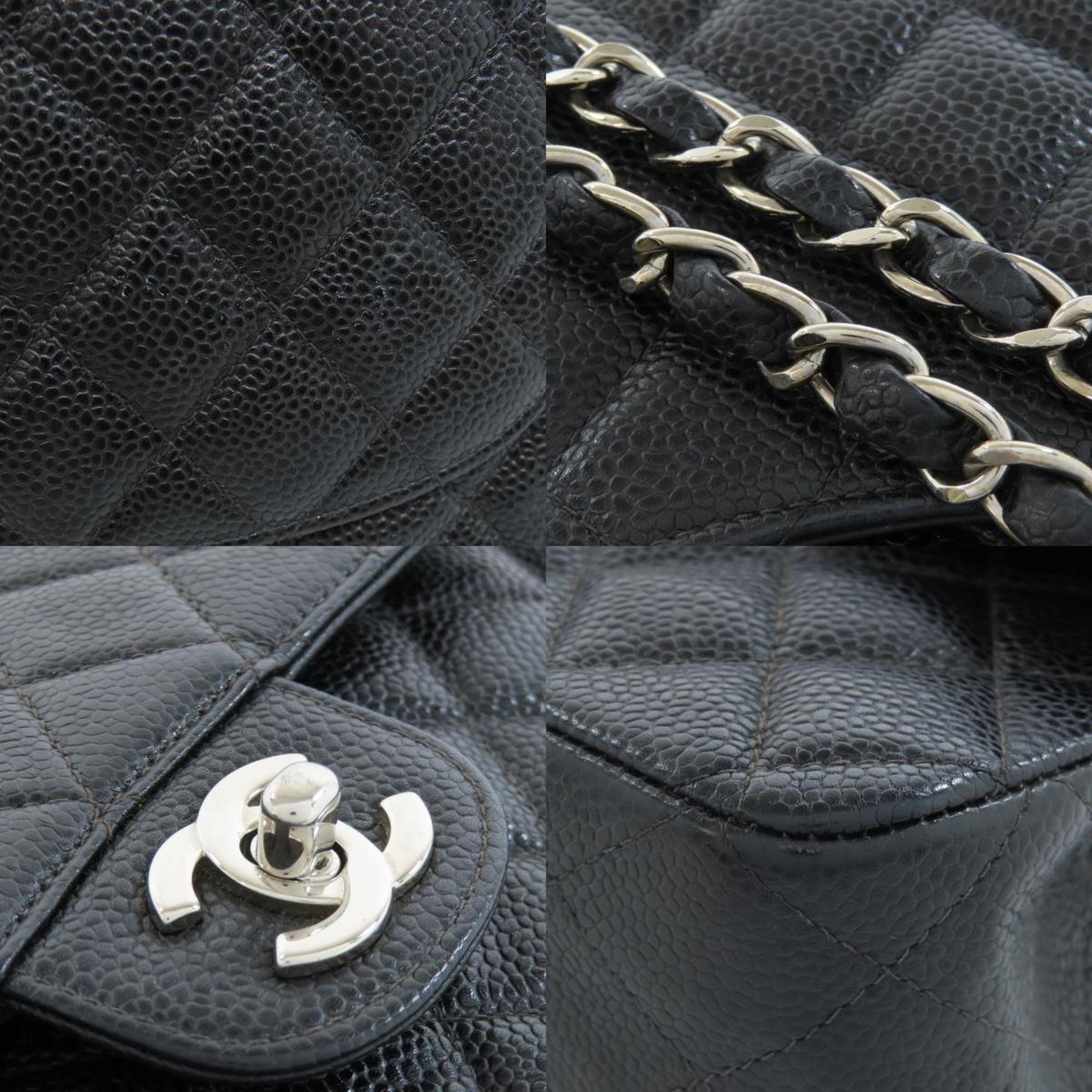 Chanel Chain Shoulder Matelasse Bag Caviar Skin Women's CHANEL