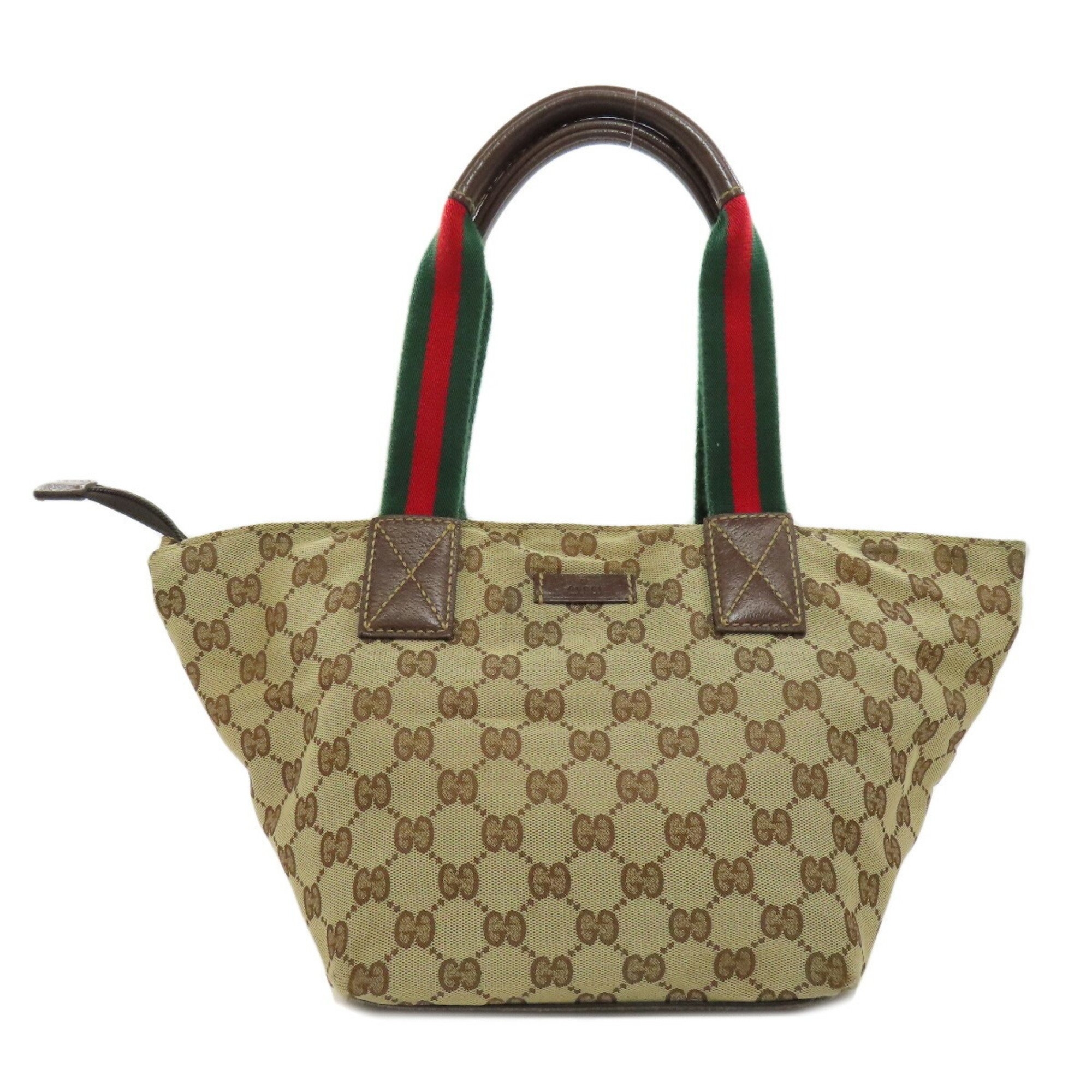 GUCCI 131228 GG Handbag Canvas Women's