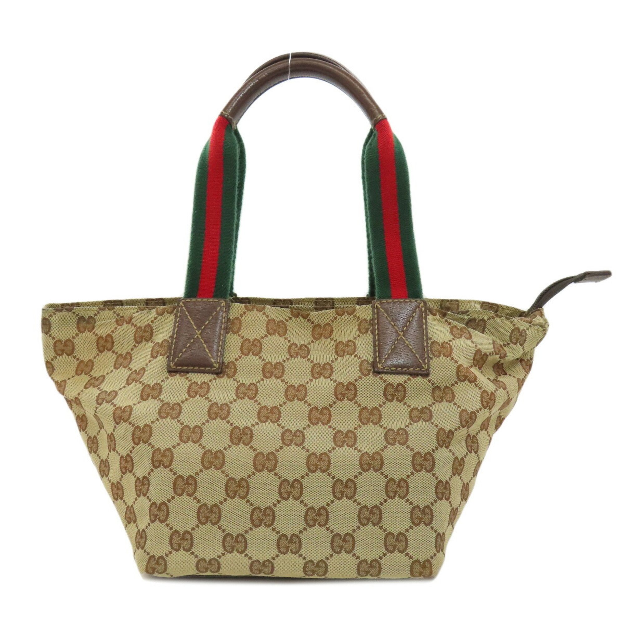 GUCCI 131228 GG Handbag Canvas Women's