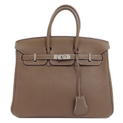 Hermes Birkin 25 Etoupe Handbag Taurillon Women's HERMES