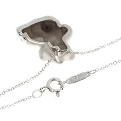 Tiffany Teddy Bear Necklace Silver Women's TIFFANY&Co.