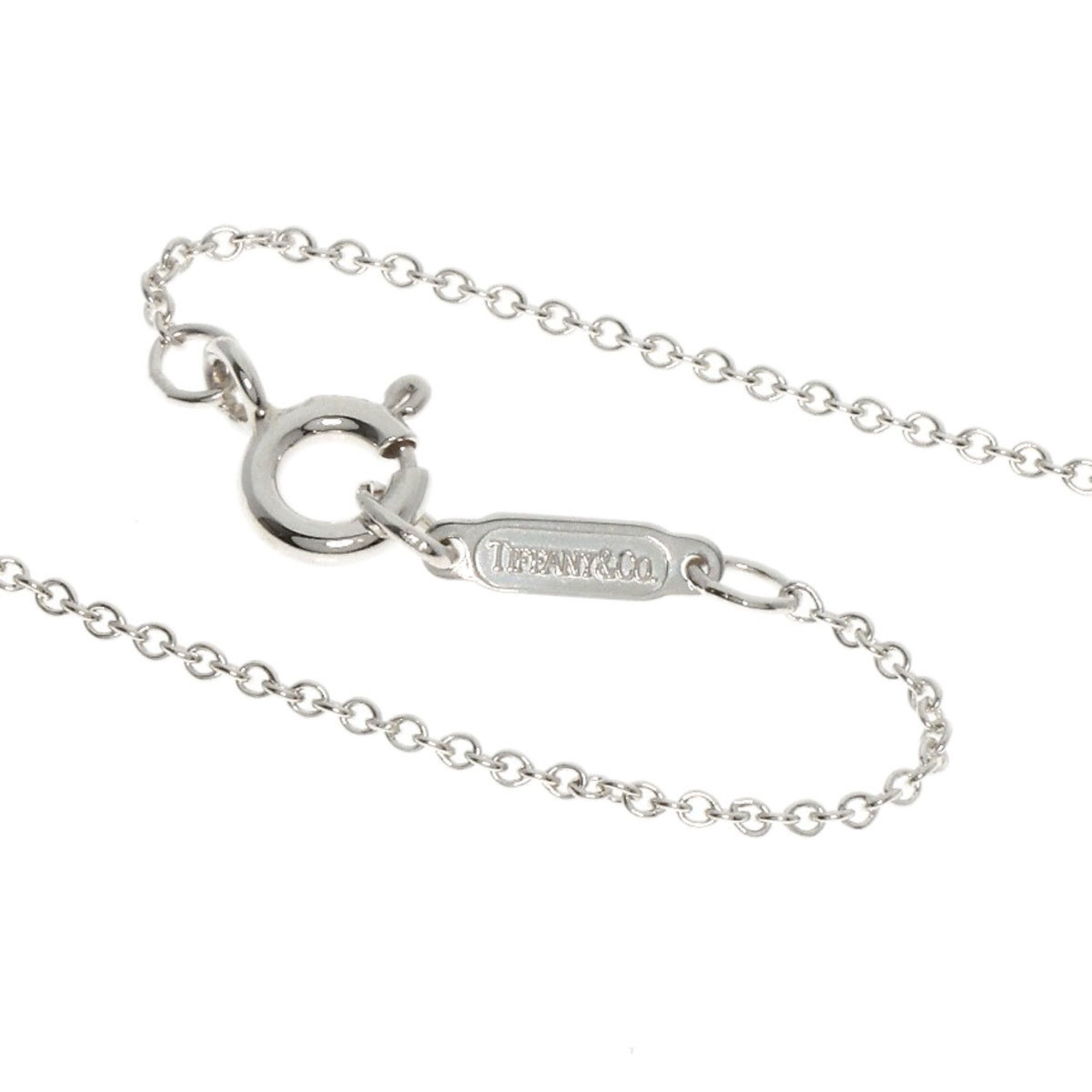 Tiffany Teddy Bear Necklace Silver Women's TIFFANY&Co.