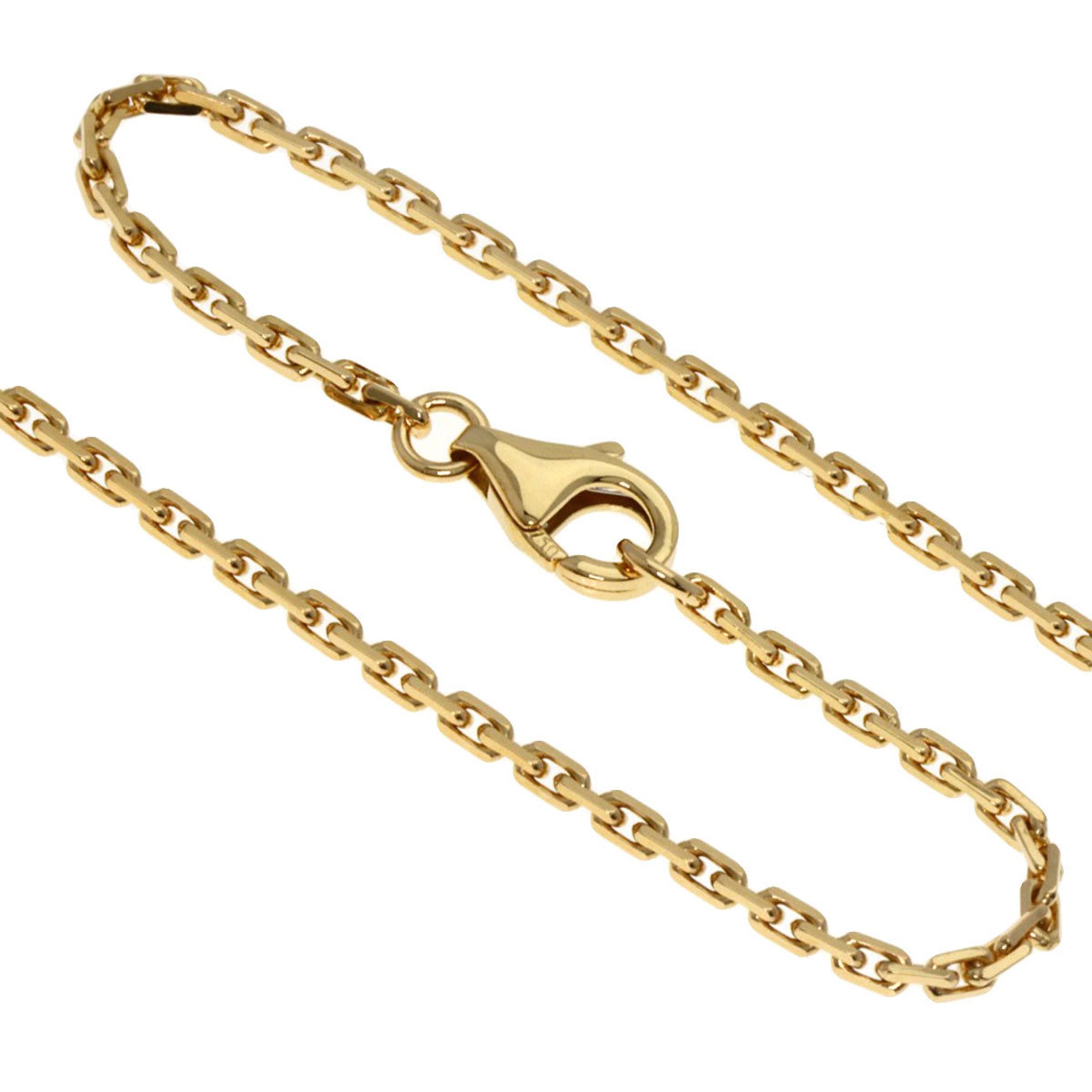 Cartier Love Circle 3P Diamond Necklace K18 Yellow Gold Women's CARTIER