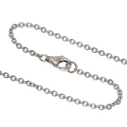 Cartier Baby Love Necklace K18 White Gold Women's CARTIER