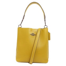 Coach CA177 Handbag Leather Women's COACH