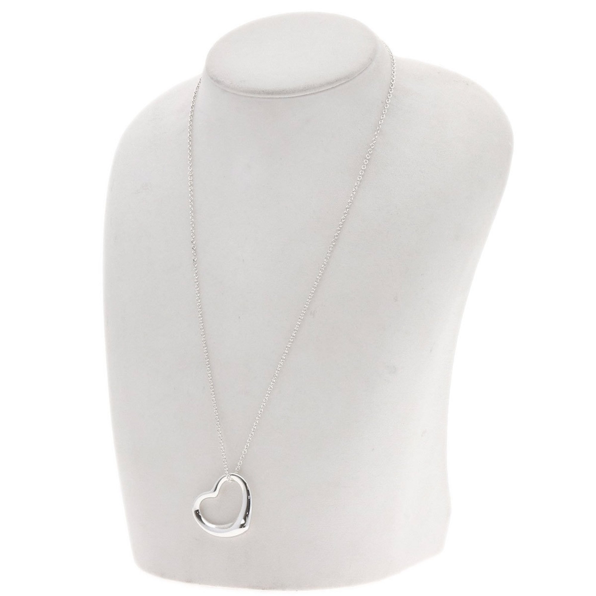 Tiffany Heart Medium Necklace Silver Women's TIFFANY&Co.