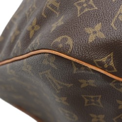 Louis Vuitton LOUIS VUITTON Boston Bag Monogram Saxe Souple 55 Canvas M41622 Brown LV