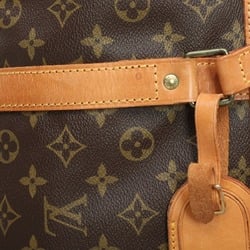 Louis Vuitton LOUIS VUITTON Boston Bag Monogram Saxe Souple 55 Canvas M41622 Brown LV