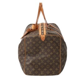 Louis Vuitton LOUIS VUITTON Boston Bag Monogram Saxe Souple 55 Canvas M41622 Brown LV