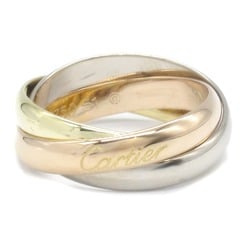 Cartier Trinity Ring, K18 (yellow gold), K18WG (white (pink Ladies, Gold