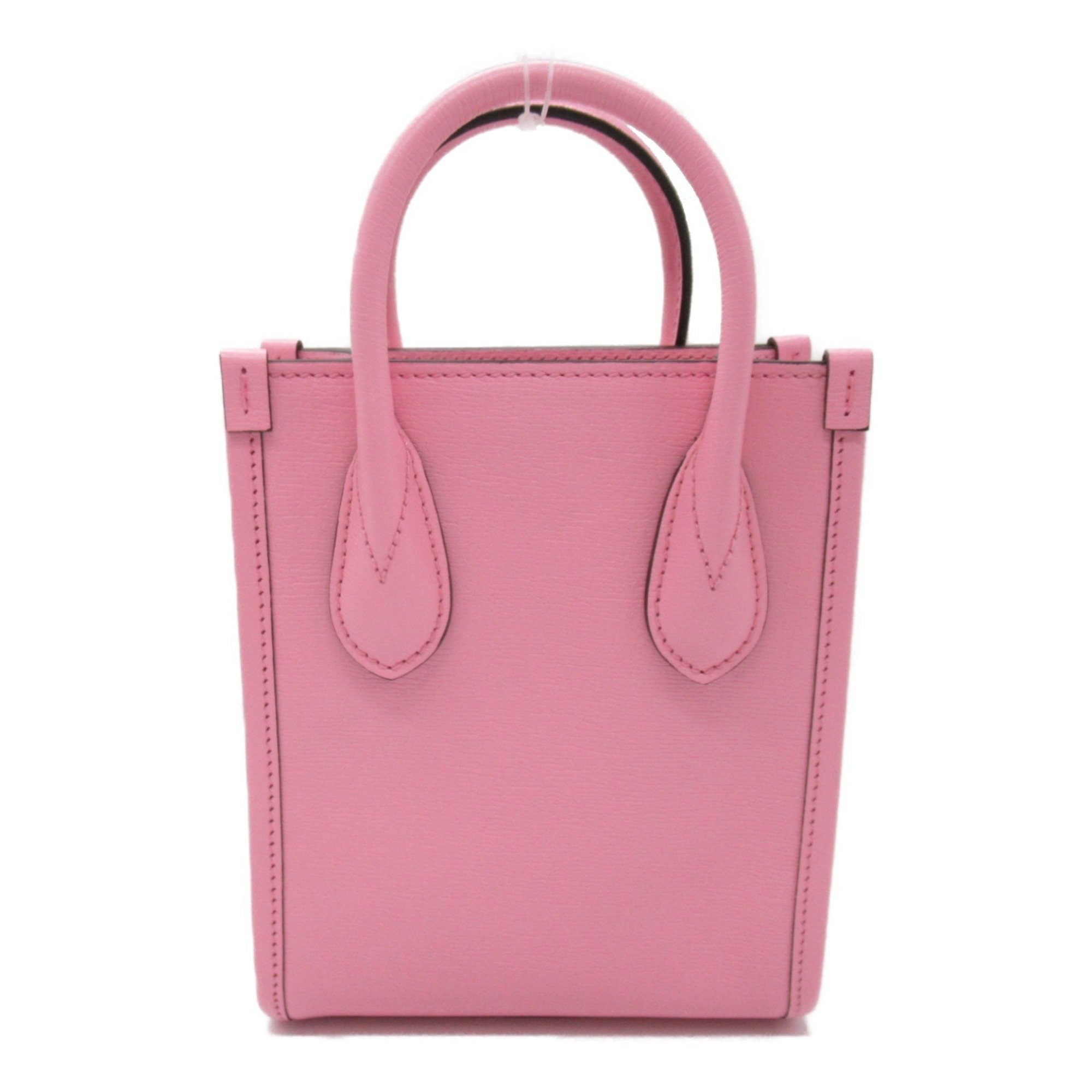 GUCCI 2way shoulder bag leather ladies pink 671623