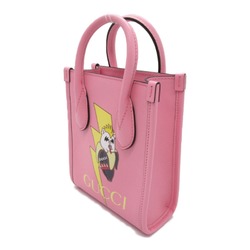 GUCCI 2way shoulder bag leather ladies pink 671623