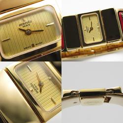 Hermes HERMES Loke Watch GP (Gold Plated) Ladies Gold LO1.201