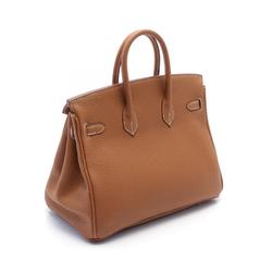 Hermes HERMES Birkin 25 Handbag Bag Togo Women's Brown 041344CC