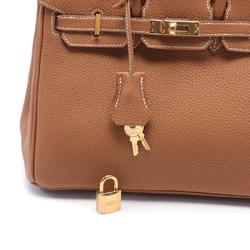 Hermes HERMES Birkin 25 Handbag Bag Togo Women's Brown 041344CC