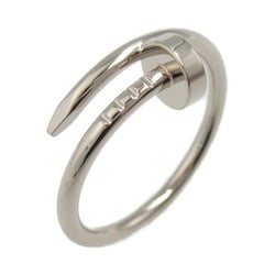 CARTIER Juste unclée ring SM Ring, K18WG (white gold) Women's Silver B426000