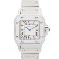 CARTIER Santos Galbe SM Wristwatch Stainless Steel Ladies Silver W20056D6