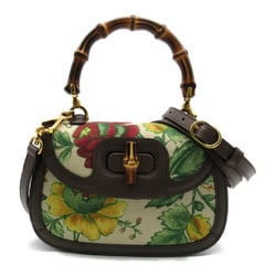 GUCCI 2-way shoulder bag, canvas, ladies, multi-color, 675797