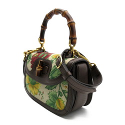 GUCCI 2-way shoulder bag, canvas, ladies, multi-color, 675797