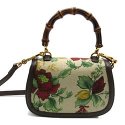 GUCCI 2-way shoulder bag, canvas, ladies, multi-color, 675797