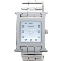 Hermes HERMES H Watch Wristwatch Stainless Steel Ladies White HH1.210